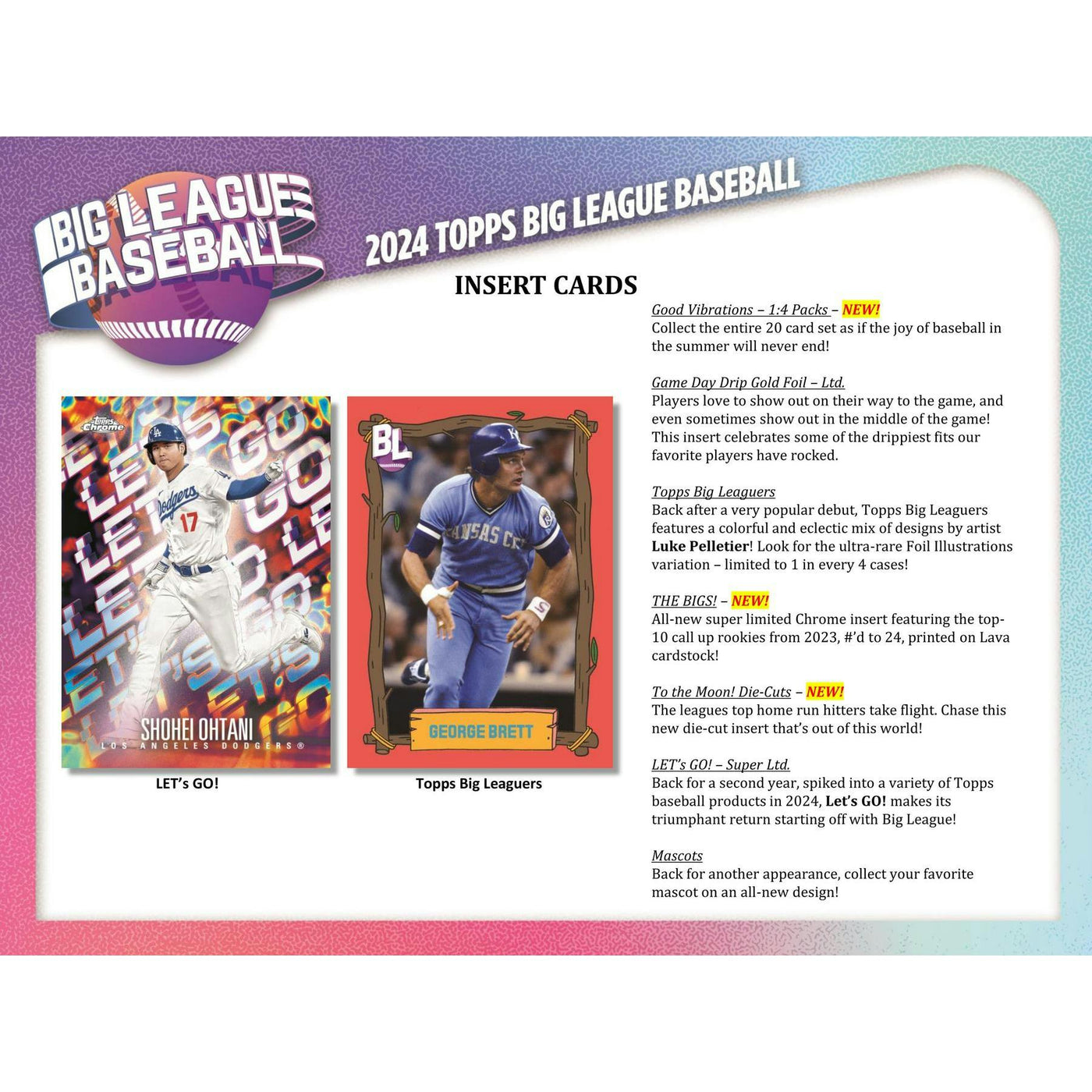 2024 Topps Big League Baseball Hobby 20-Box Case