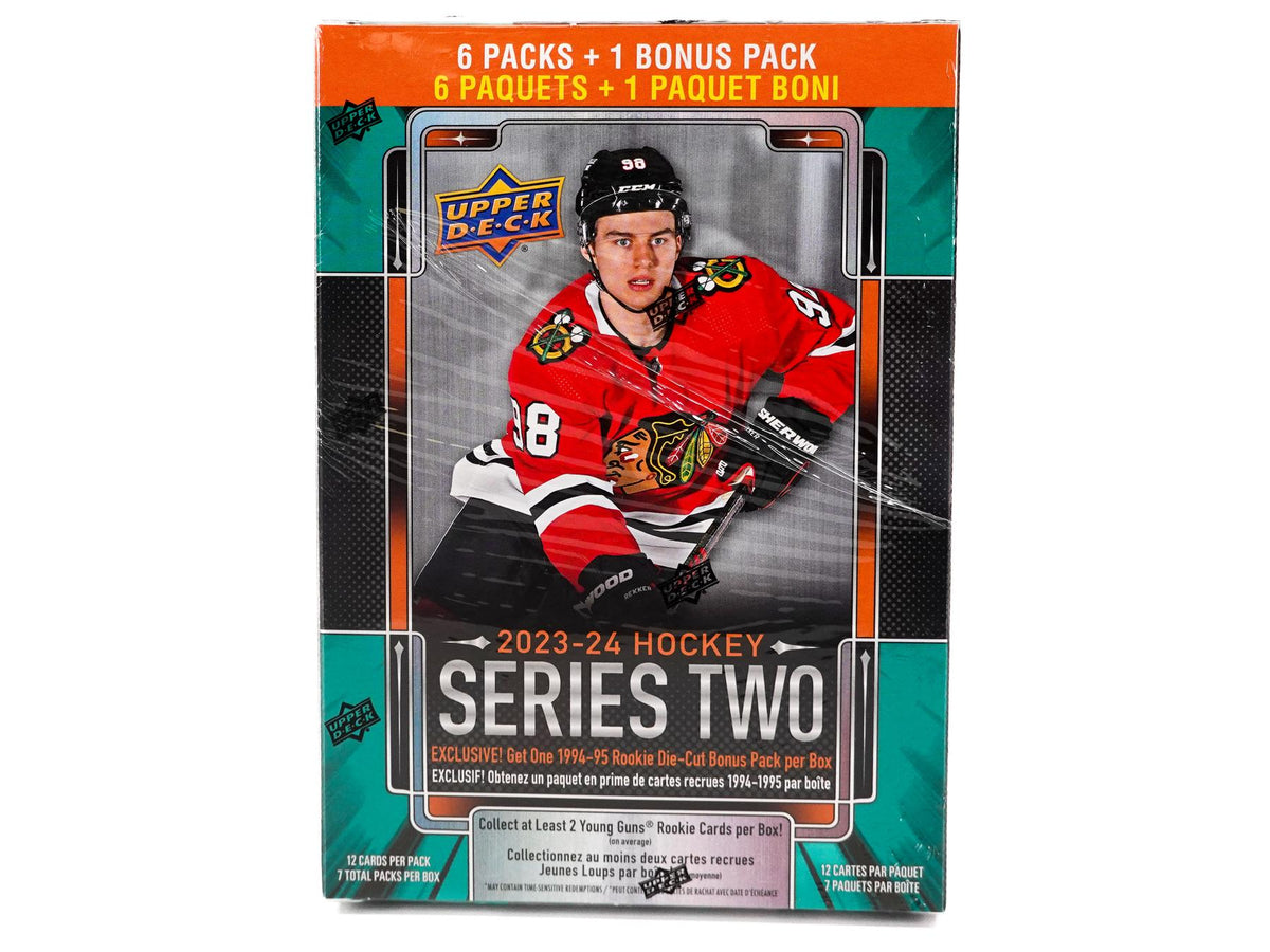 2023/24 Upper Deck Series 2 Hockey Mega Box (1994/95 Rookie Die-Cut Bonus Pack!)