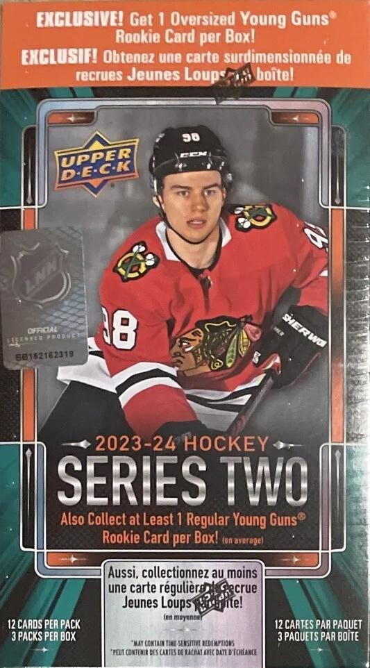2023/24 Upper Deck Series 2 Hockey Blaster Box (Oversized Young Guns!)