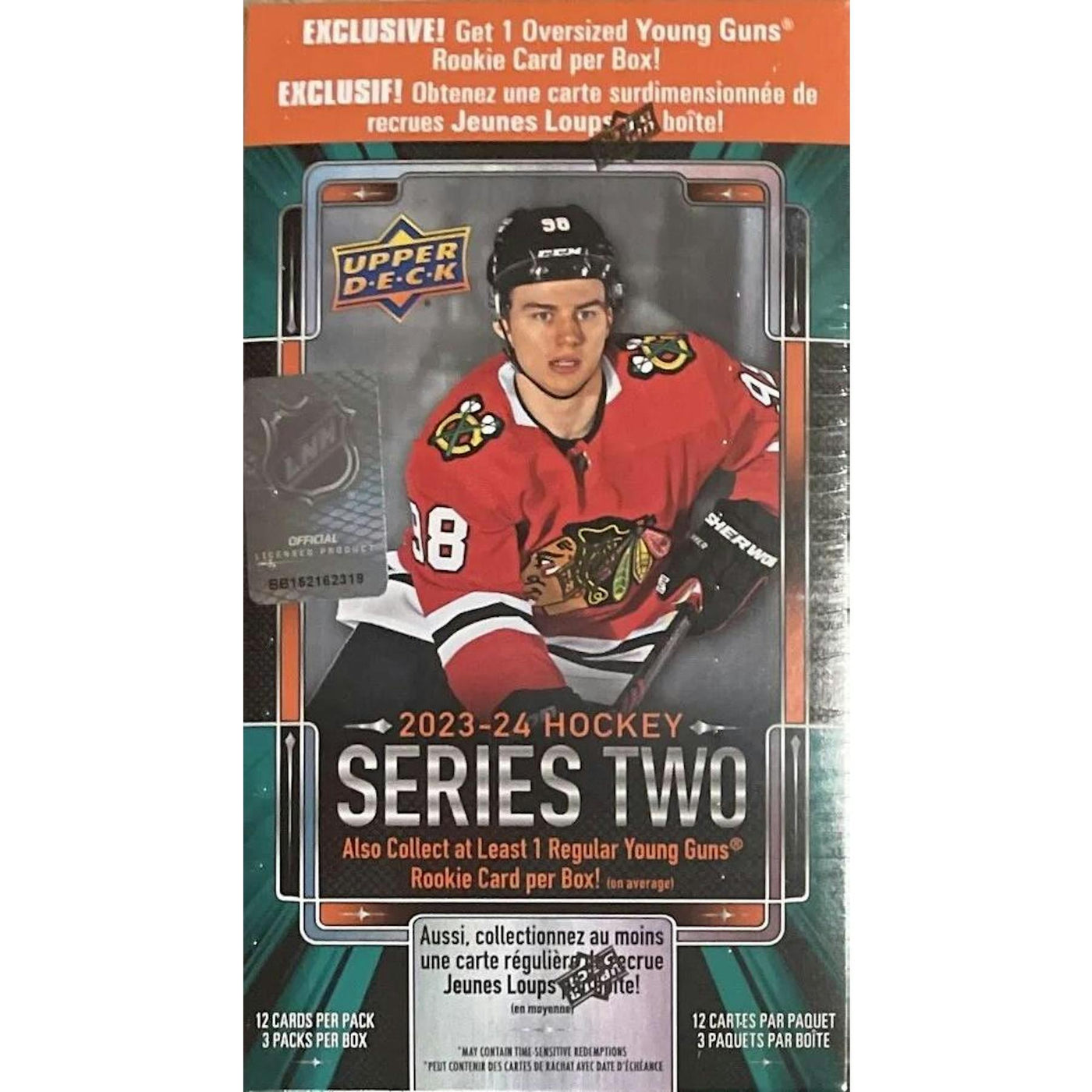 2023/24 Upper Deck Series 2 Hockey Blaster Box (Oversized Young Guns!)