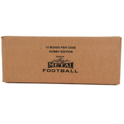 2024 Leaf Metal Football Hobby 12-Box Case