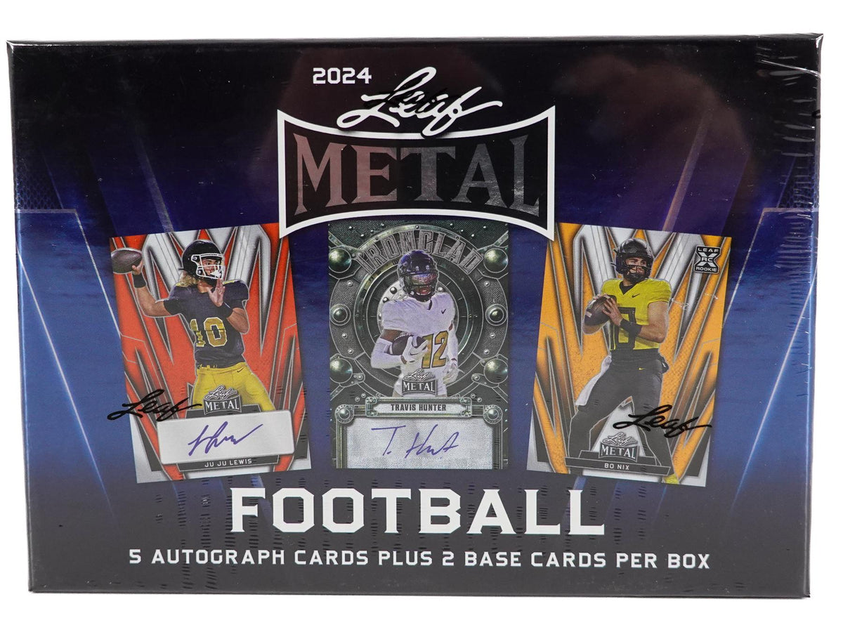 2024 Leaf Metal Football Hobby Box (Reed Buy)