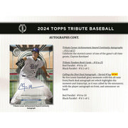 2024 Topps Tribute Baseball Hobby Box