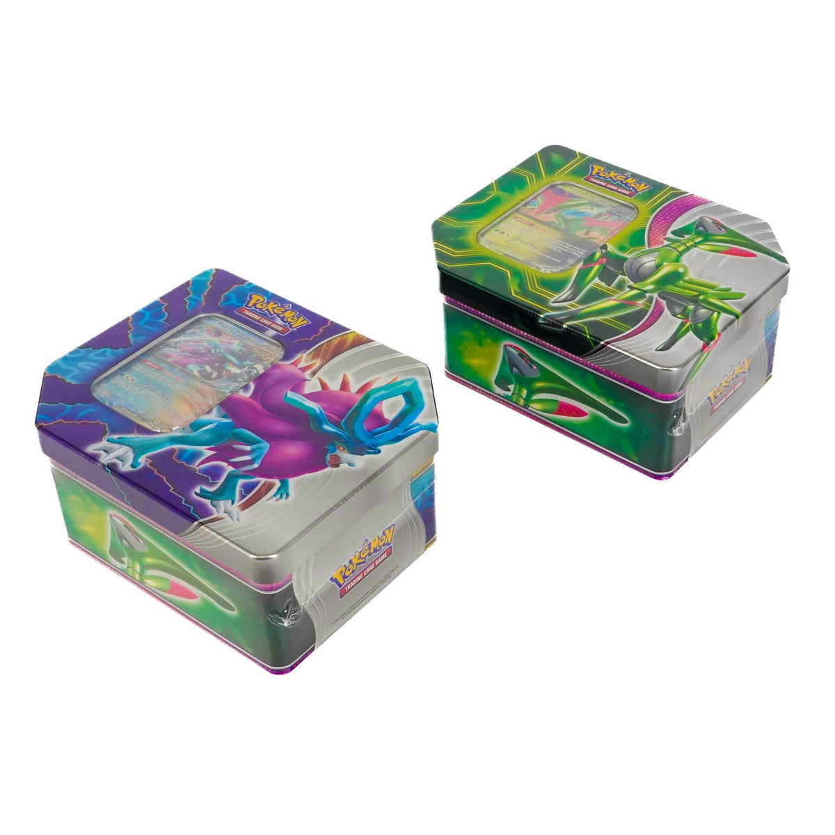 Pokemon Paradox Clash (Walking Wake ex / Iron Leaves ex) 6-Tin Case