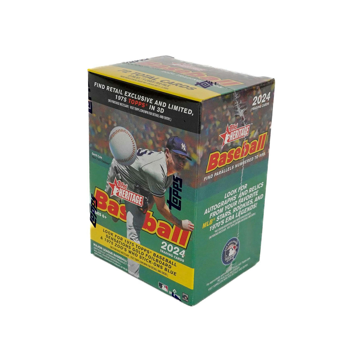 2024 Topps Heritage Baseball Blaster Box