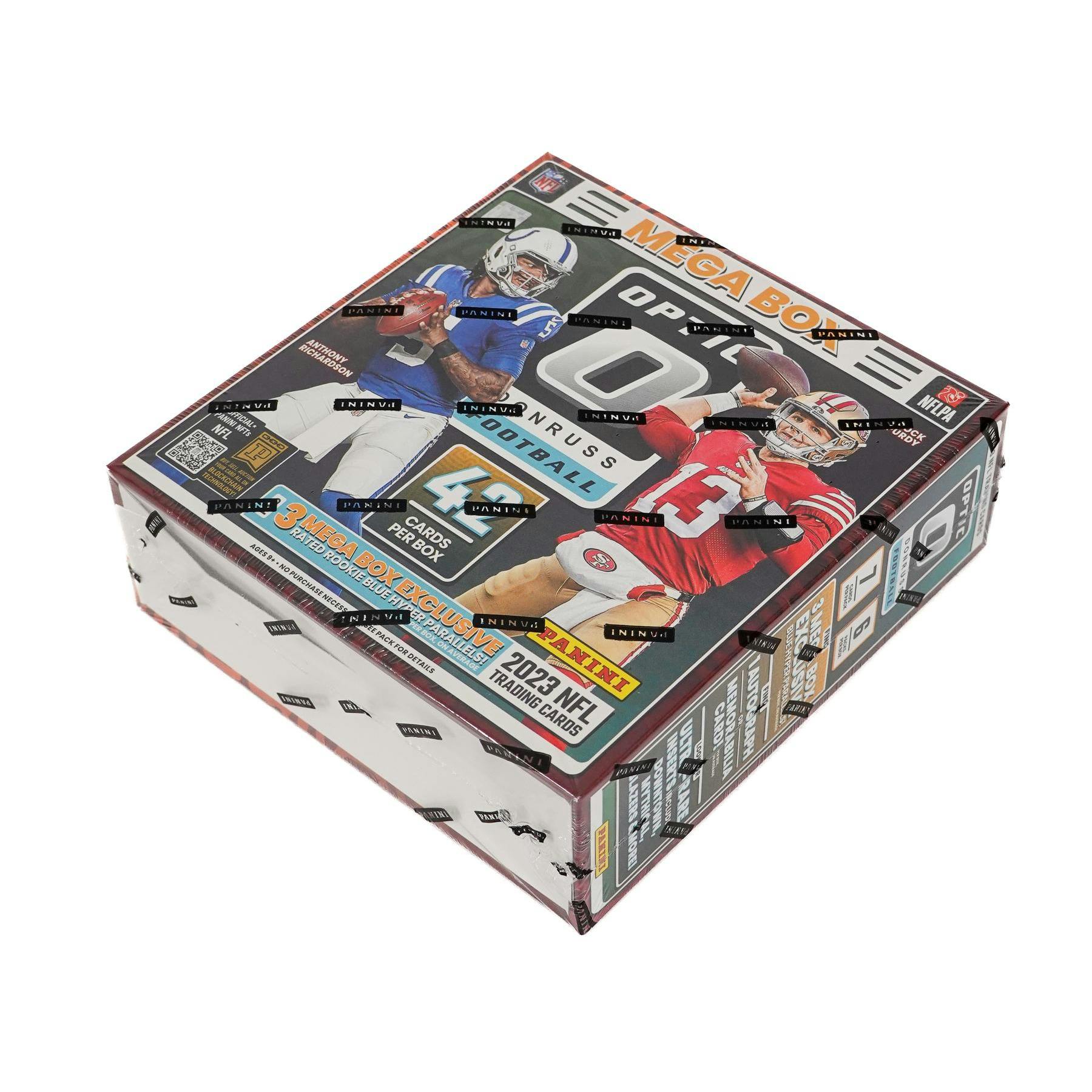 2023 Panini Donruss Optic Football Mega Box (Blue Hyper Parallels)