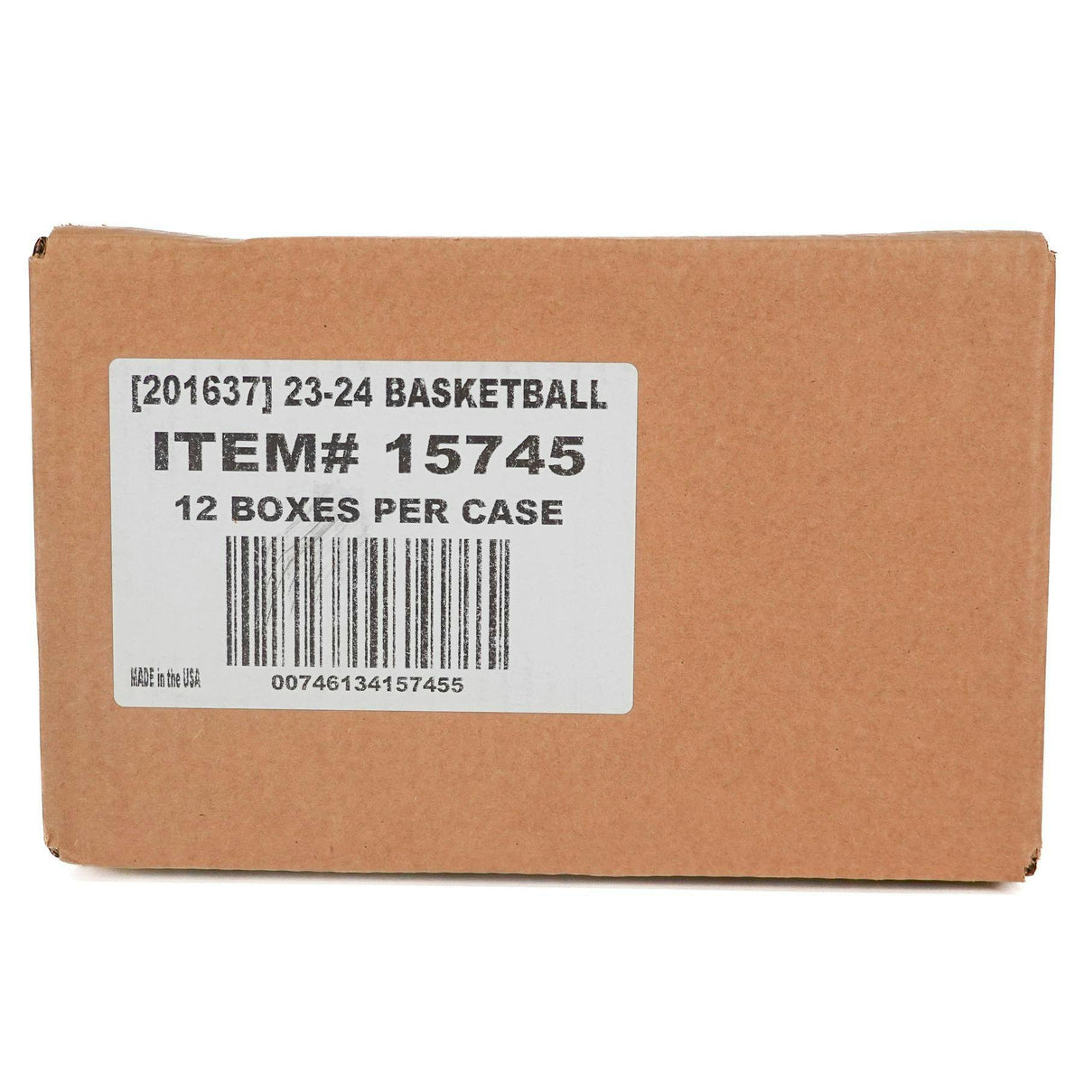 2023/24 Panini Donruss Optic Basketball Hobby 12-Box Case
