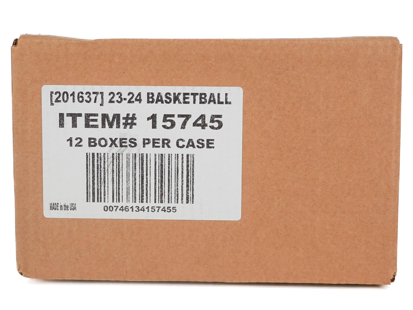 2023/24 Panini Donruss Optic Basketball Hobby 12-Box Case