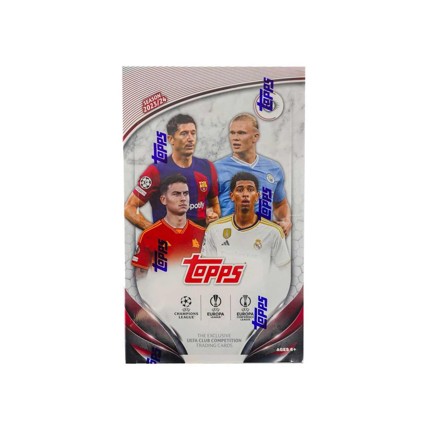 2023/24 Topps UEFA Club Competitions Soccer Hobby 12-Box Case