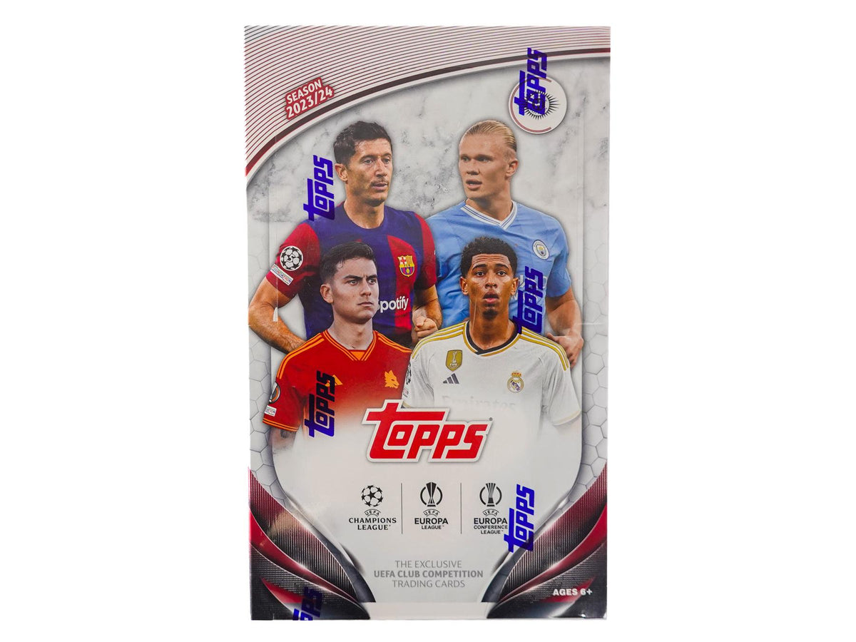 2023/24 Topps UEFA Club Competitions Soccer Hobby Box