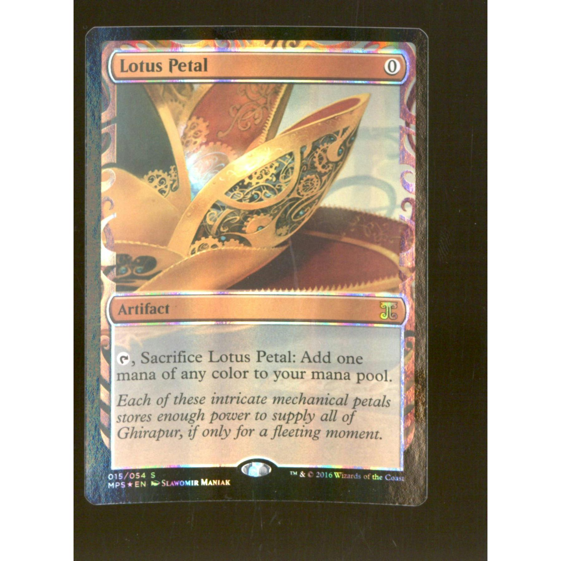 Magic the Gathering Kaladesh Inventions Lotus Petal FOIL NEAR MINT NM *930