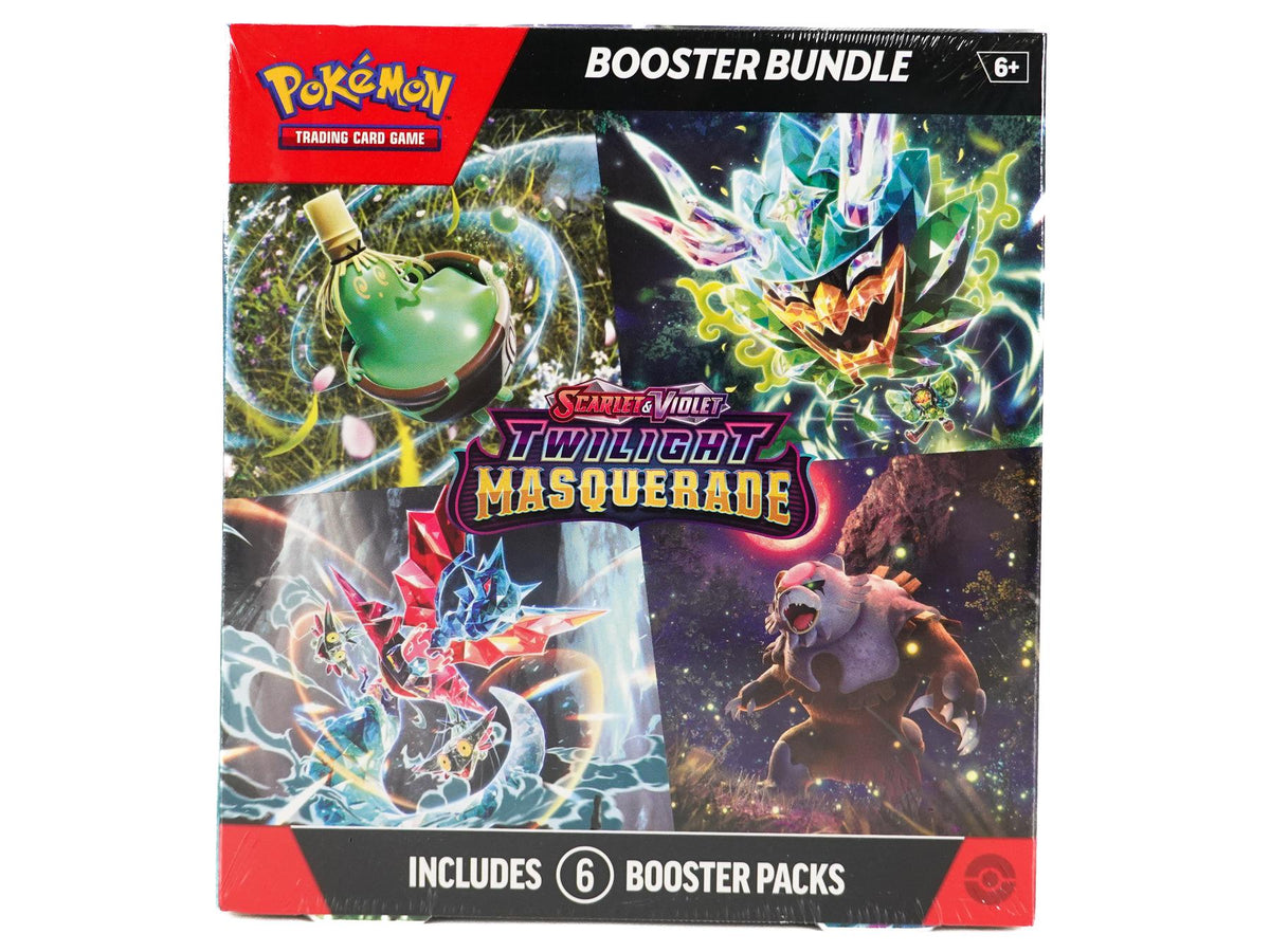 Pokemon Scarlet & Violet: Twilight Masquerade 6-Pack Booster Bundle