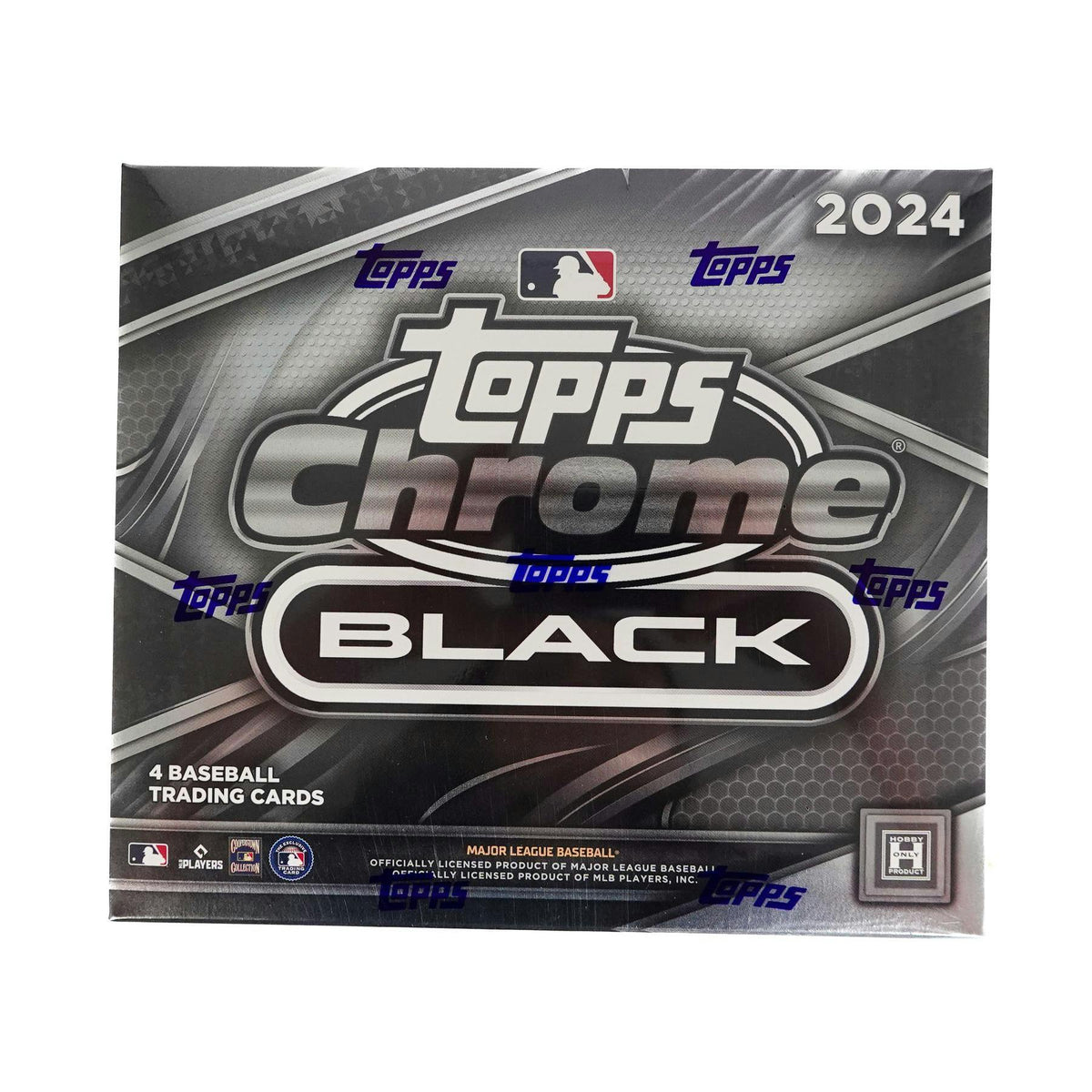 2024 Topps Chrome Black Baseball Hobby 12-Box Case