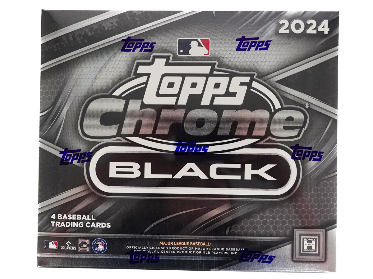 2024 Topps Chrome Black Baseball Hobby Box