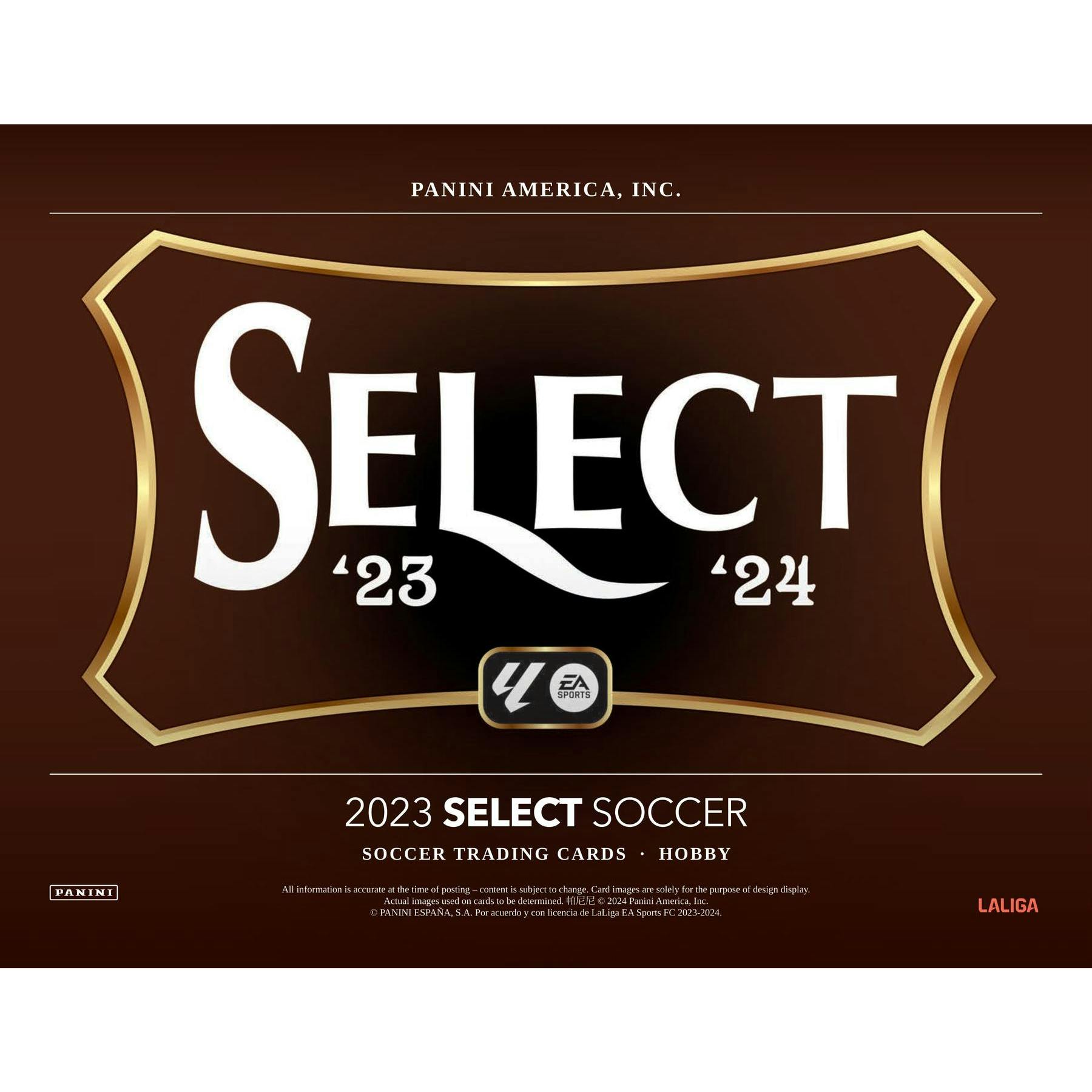 2023/24 Panini Select La Liga Soccer Hobby 12-Box Case