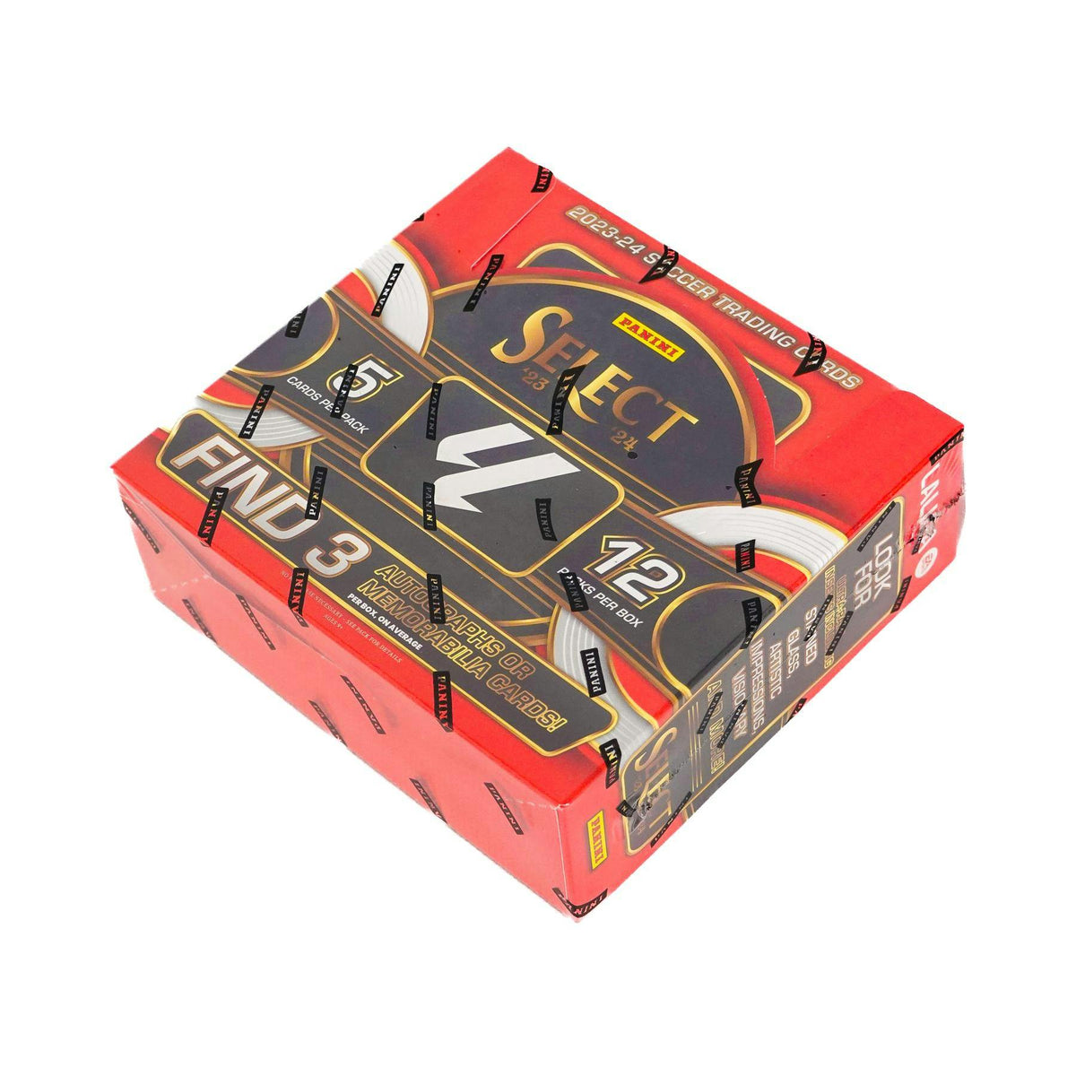 2023/24 Panini Select La Liga Soccer Hobby 12-Box Case