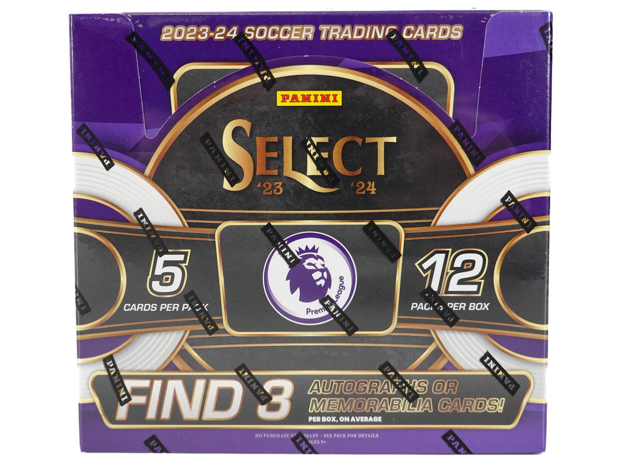 2023/24 Panini Select Premier League EPL Soccer Hobby Box