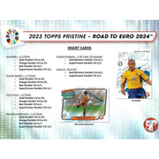 2023/24 Topps Pristine Road to Euro Soccer Hobby Inner Pack (No Encased Card)
