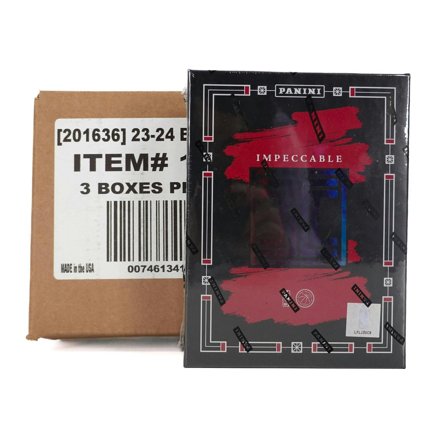 2023/24 Panini Impeccable Basketball Hobby 3-Box Case
