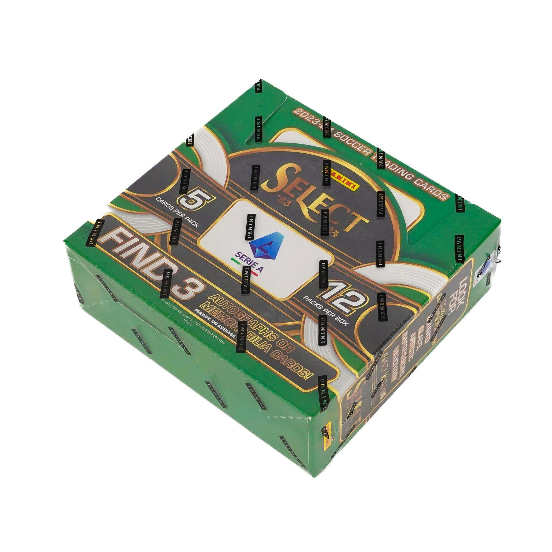 2023/24 Panini Select Serie A Soccer Hobby 12-Box Case