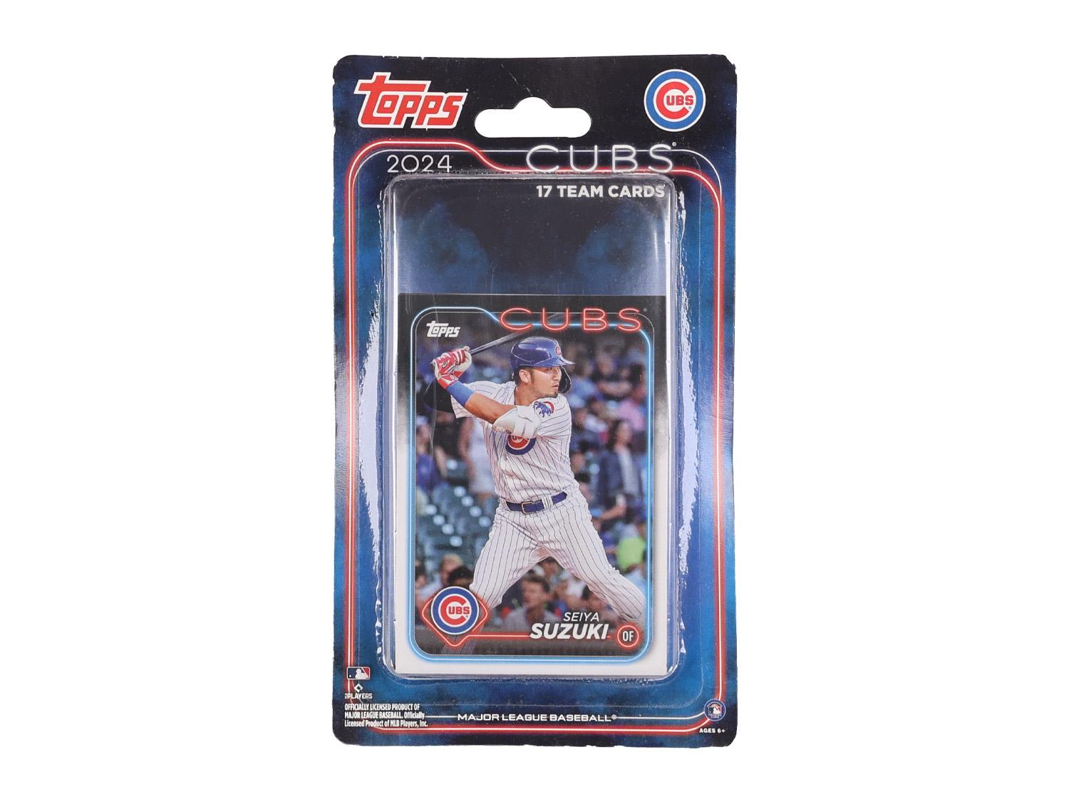 2024 Topps Baseball Chicago Cubs Team Set