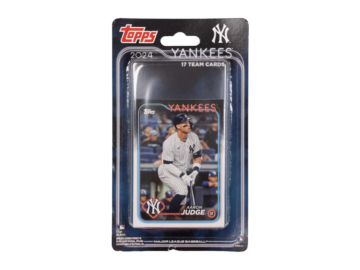 2024 Topps Baseball New York Yankees Team Set