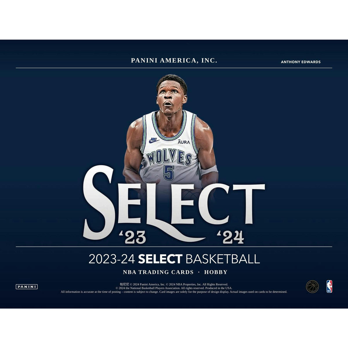 2023/24 Panini Select Basketball Hobby Box