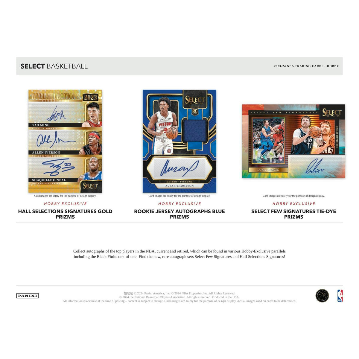 2023/24 Panini Select Basketball Hobby Box (Slightly Damaged)