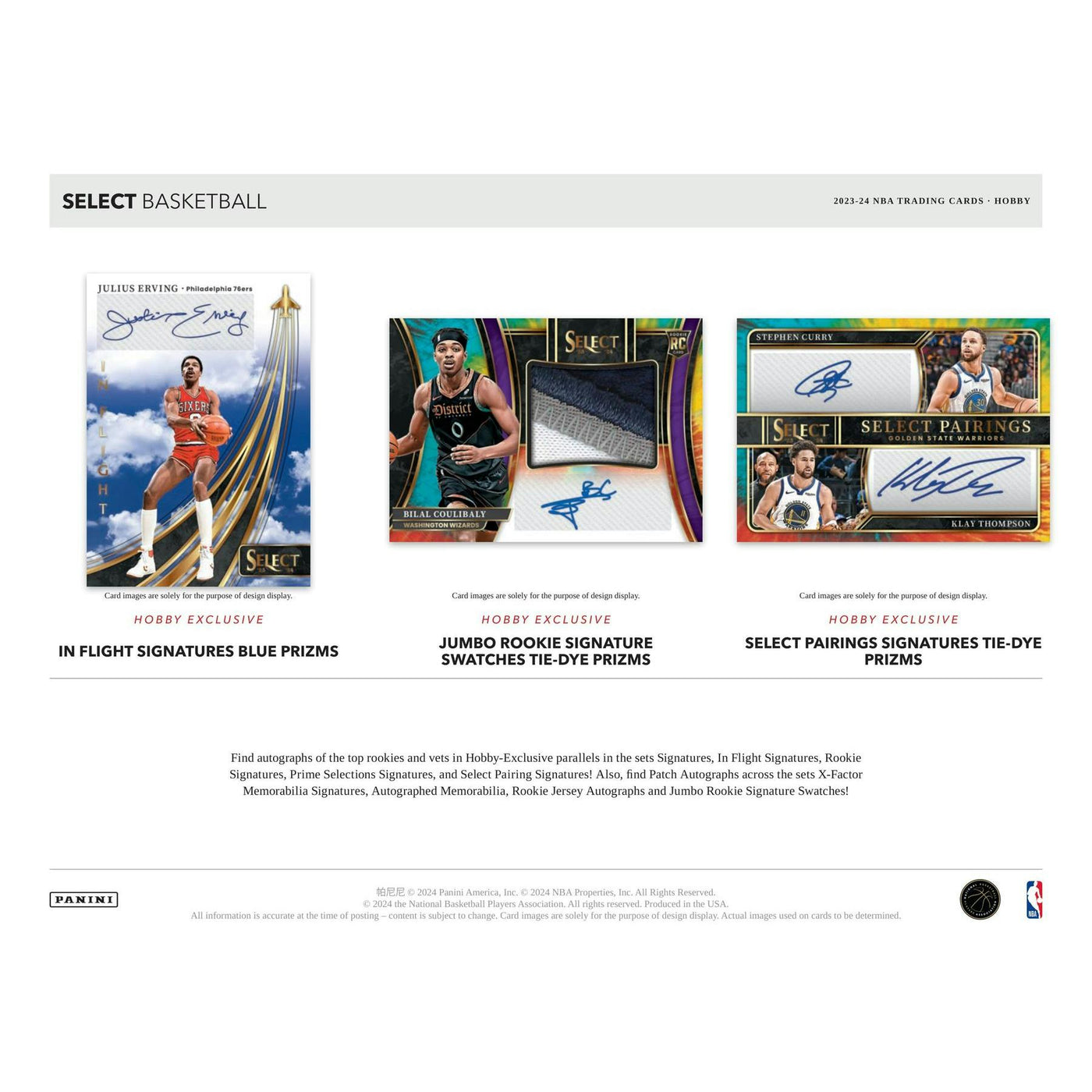 2023/24 Panini Select Basketball Hobby Box