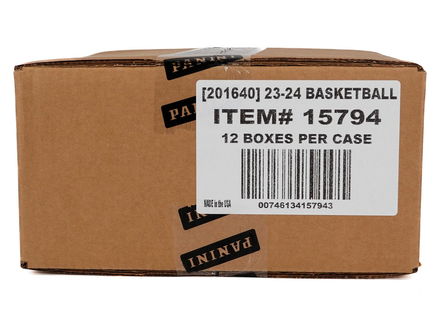 2023/24 Panini Select Basketball Hobby 12-Box Case