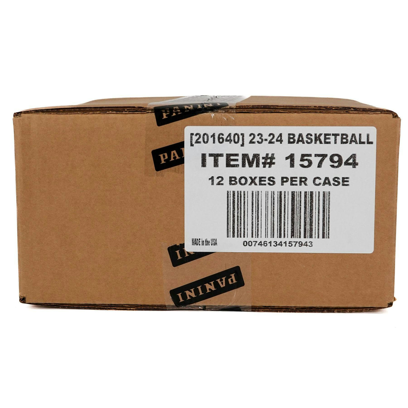 2023/24 Panini Select Basketball Hobby 12-Box Case