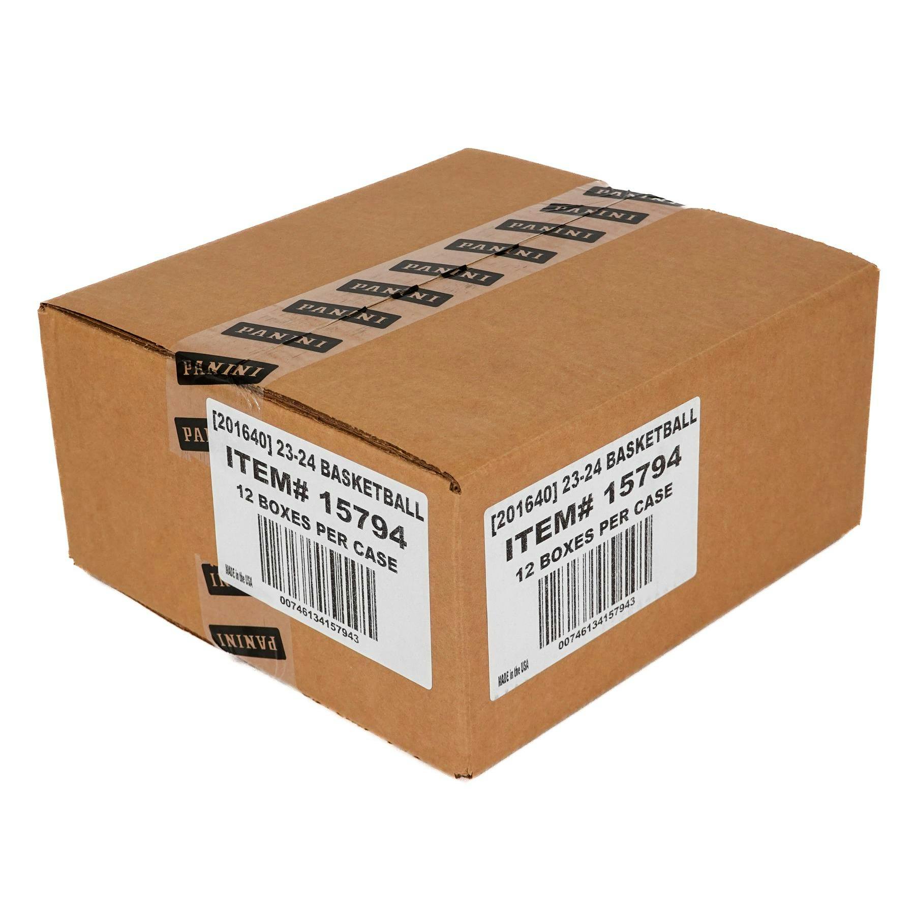 2023/24 Panini Select Basketball Hobby 12-Box Case