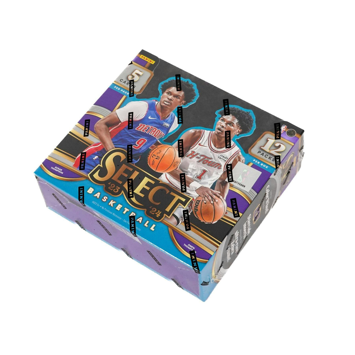 2023/24 Panini Select Basketball Hobby 12-Box Case