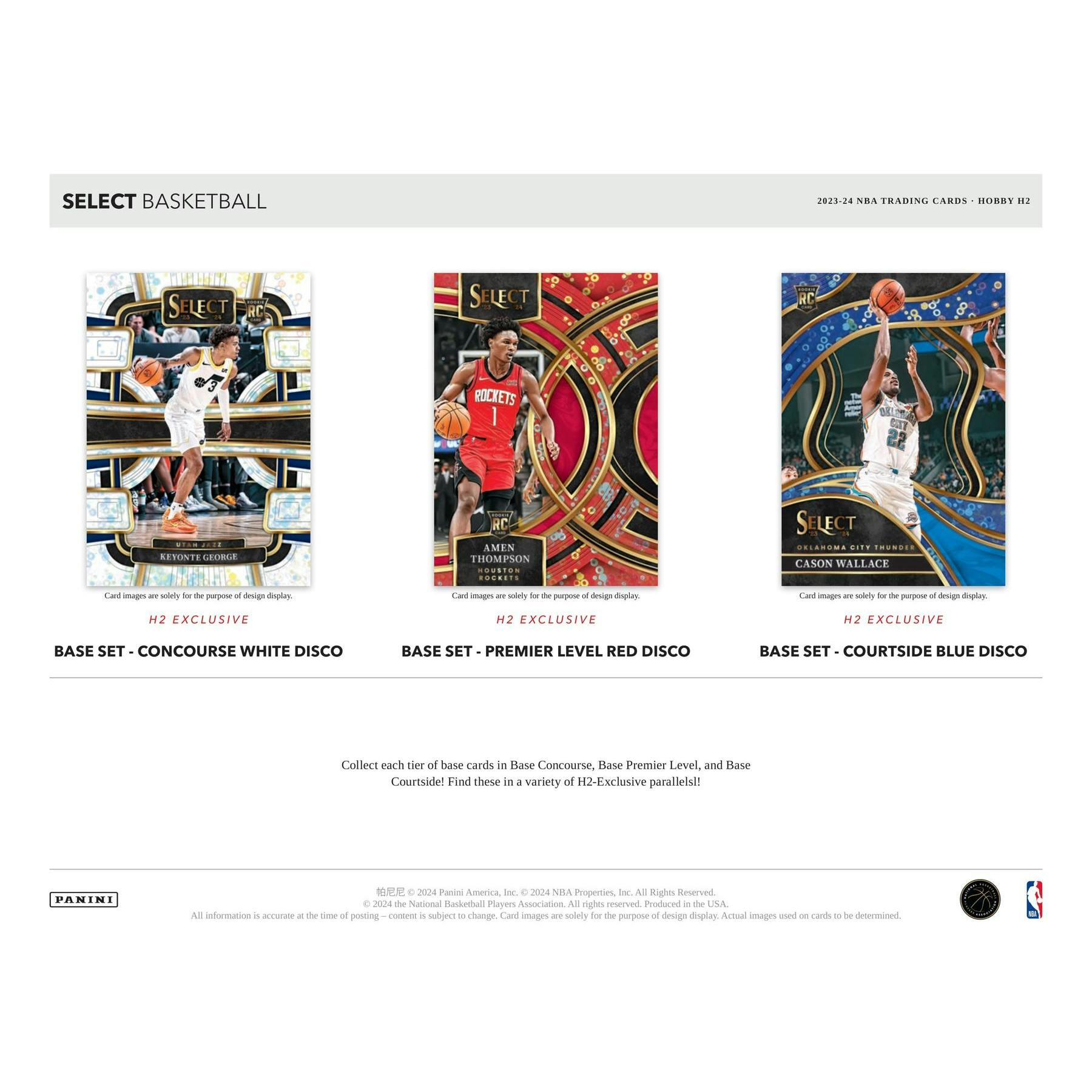 2023/24 Panini Select Basketball H2 Box