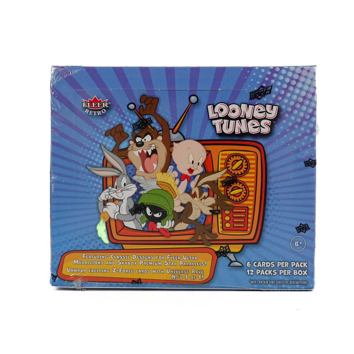 2024 Upper Deck Fleer Retro Looney Tunes Hobby 12-Box Case