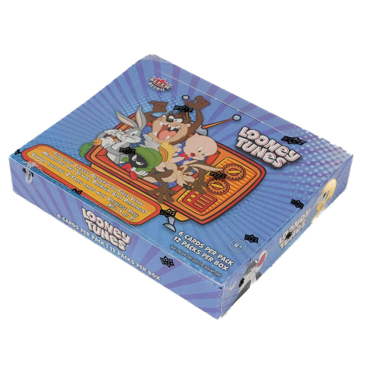 2024 Upper Deck Fleer Retro Looney Tunes Hobby 12-Box Case