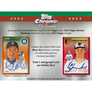 2023 Topps Chrome Platinum Anniversary Baseball Hobby 12-Box Case
