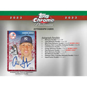 2023 Topps Chrome Platinum Anniversary Baseball Hobby 12-Box Case
