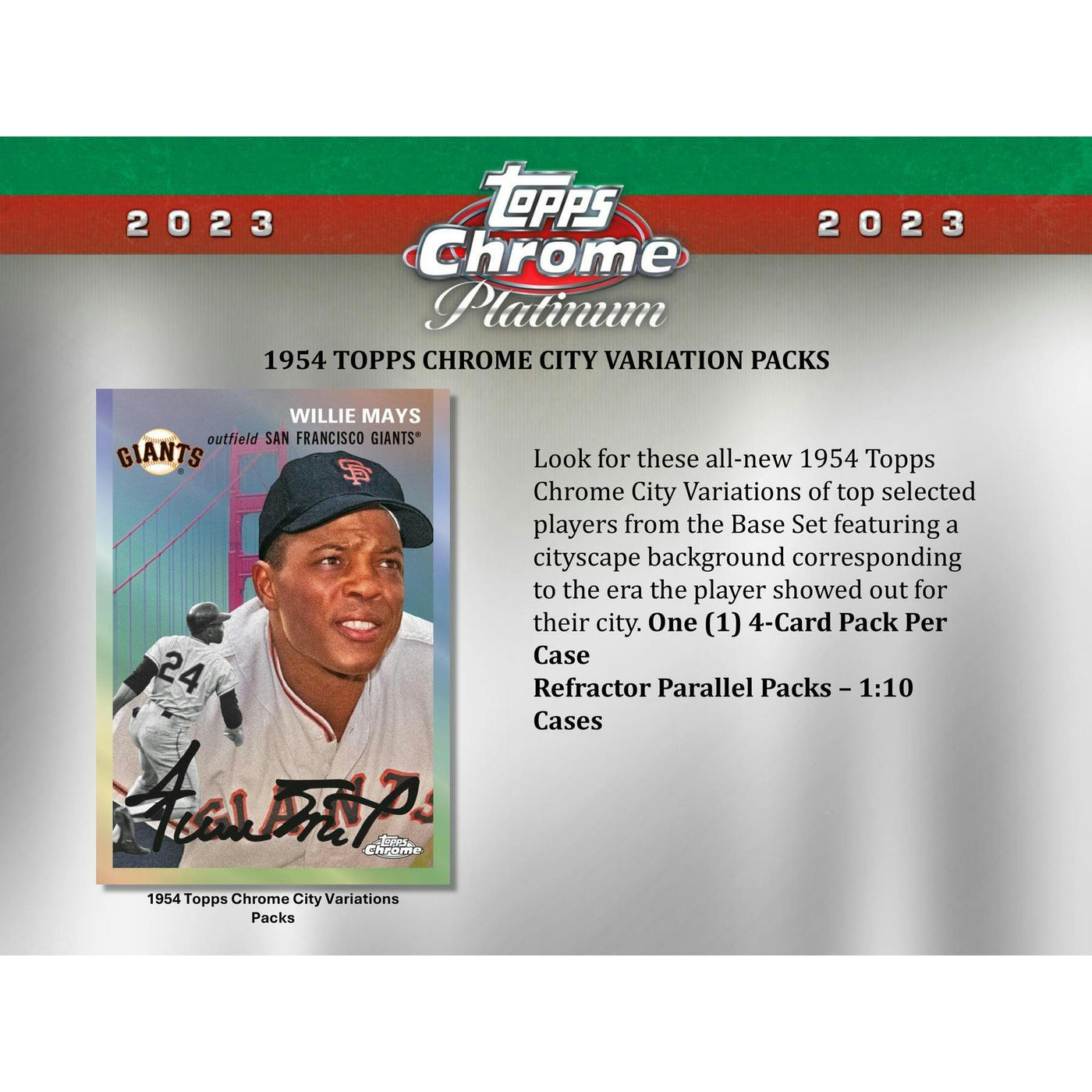 2023 Topps Chrome Platinum Anniversary Baseball Hobby 12-Box Case