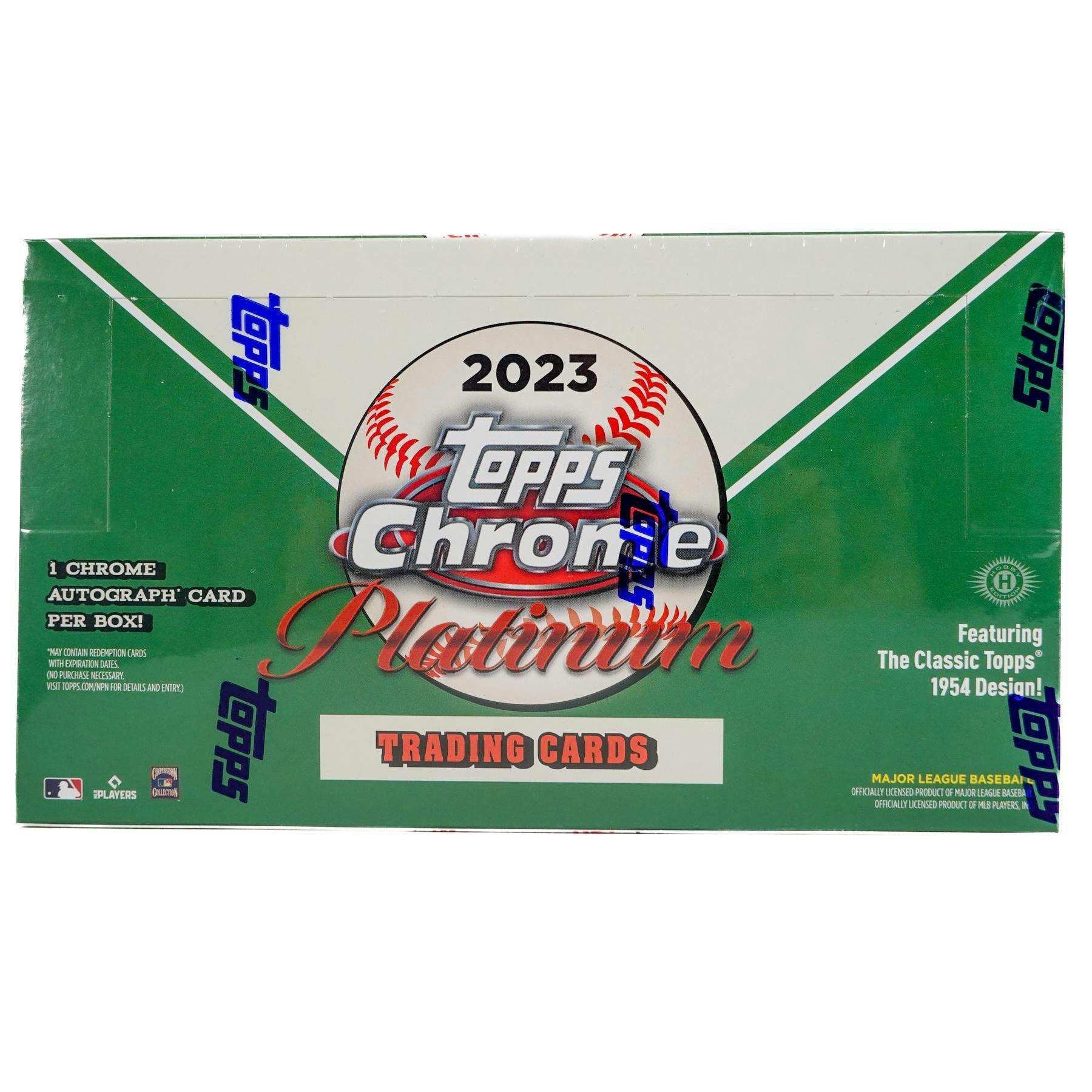 2023 Topps Chrome Platinum Anniversary Baseball Hobby 12-Box Case