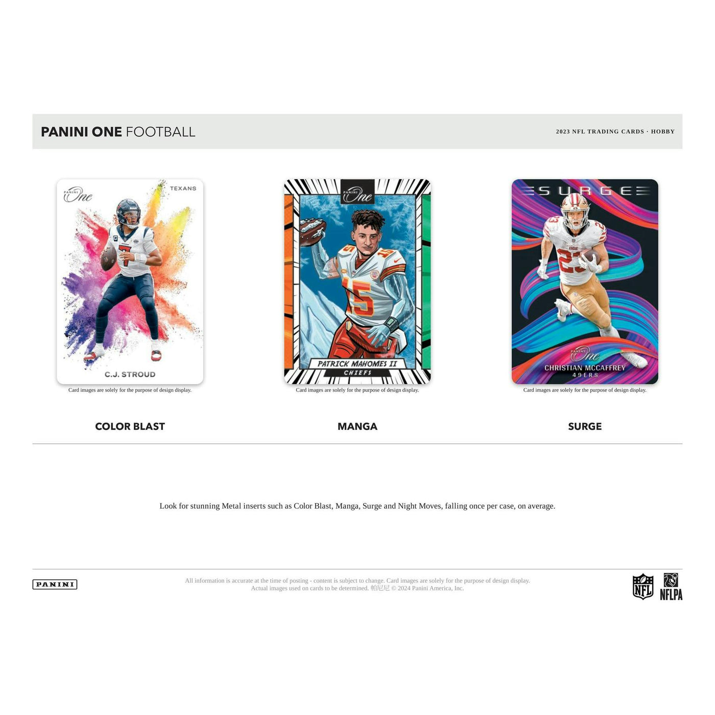 2023 Panini One Football Hobby 20-Box Case