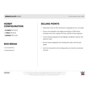 2023 Panini Immaculate WWE Wrestling Hobby Box