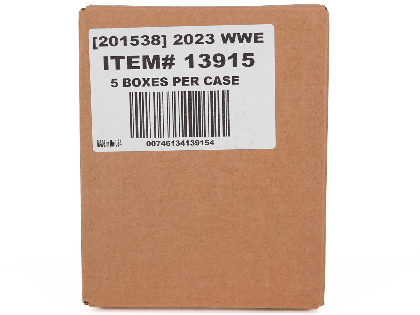 2023 Panini Immaculate WWE Wrestling Hobby 5-Box Case