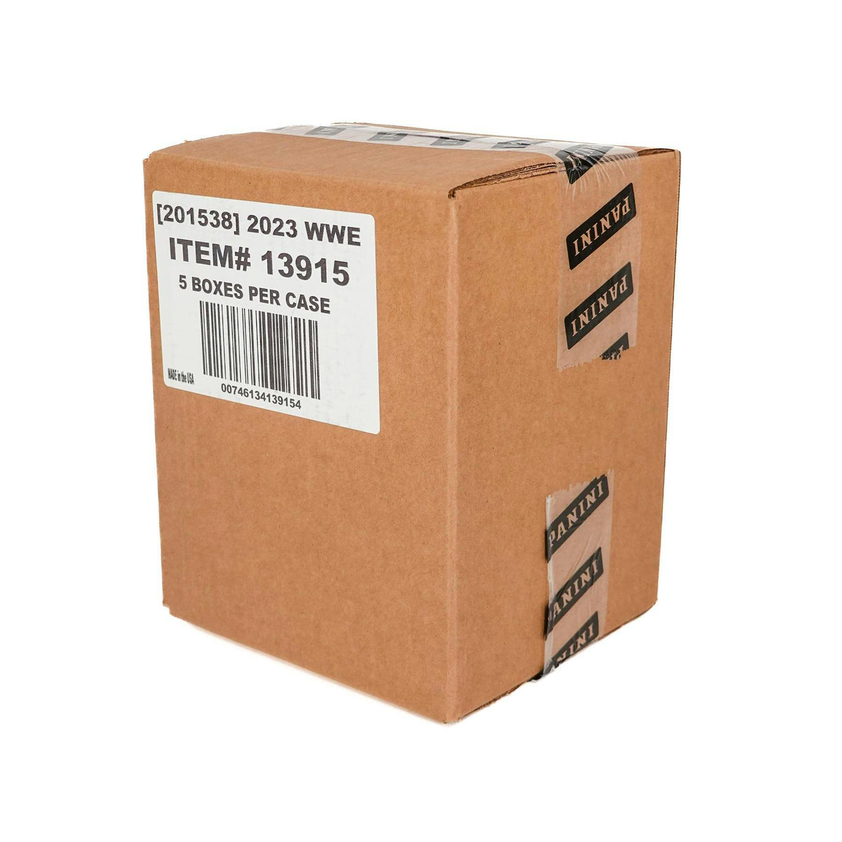 2023 Panini Immaculate WWE Wrestling Hobby 5-Box Case