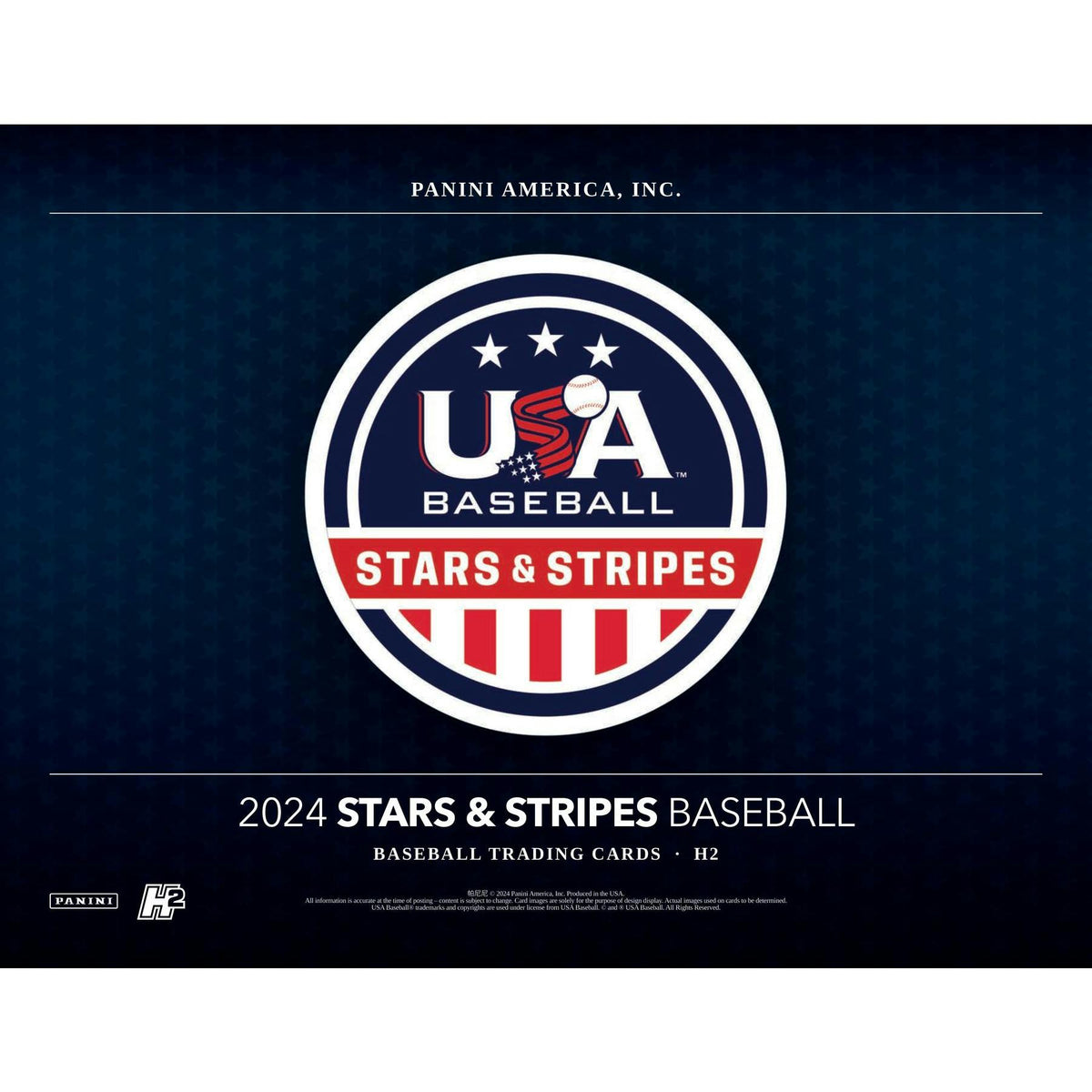 2024 Panini USA Stars & Stripes Baseball H2 Box