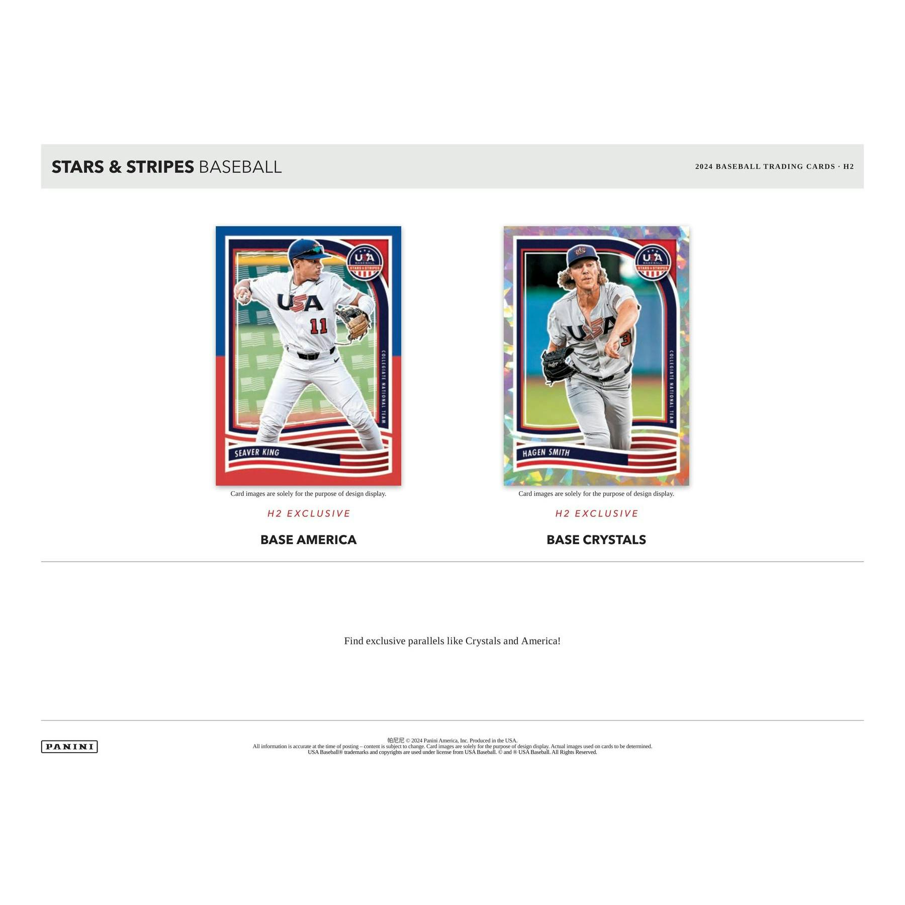 2024 Panini USA Stars & Stripes Baseball H2 Box