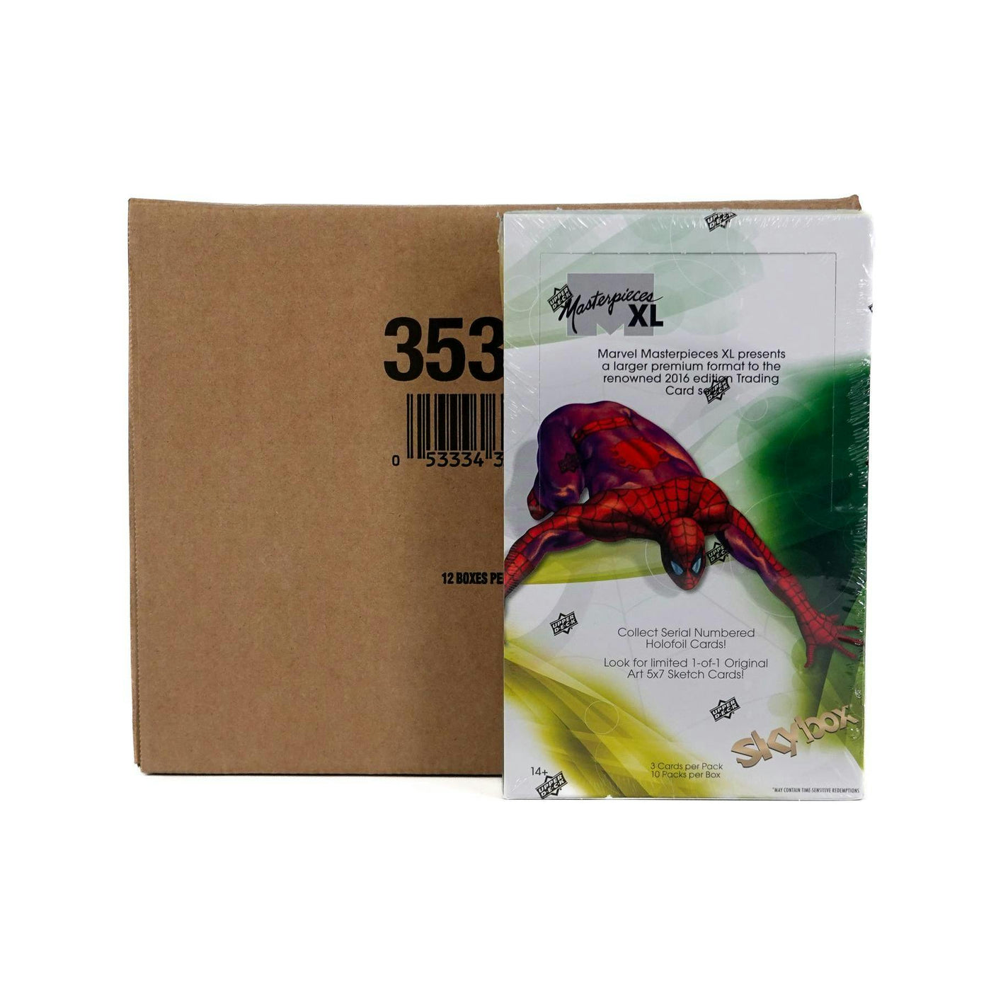 2024 Upper Deck Marvel Masterpieces XL (featuring Joe Jusko) Hobby 12-Box Case