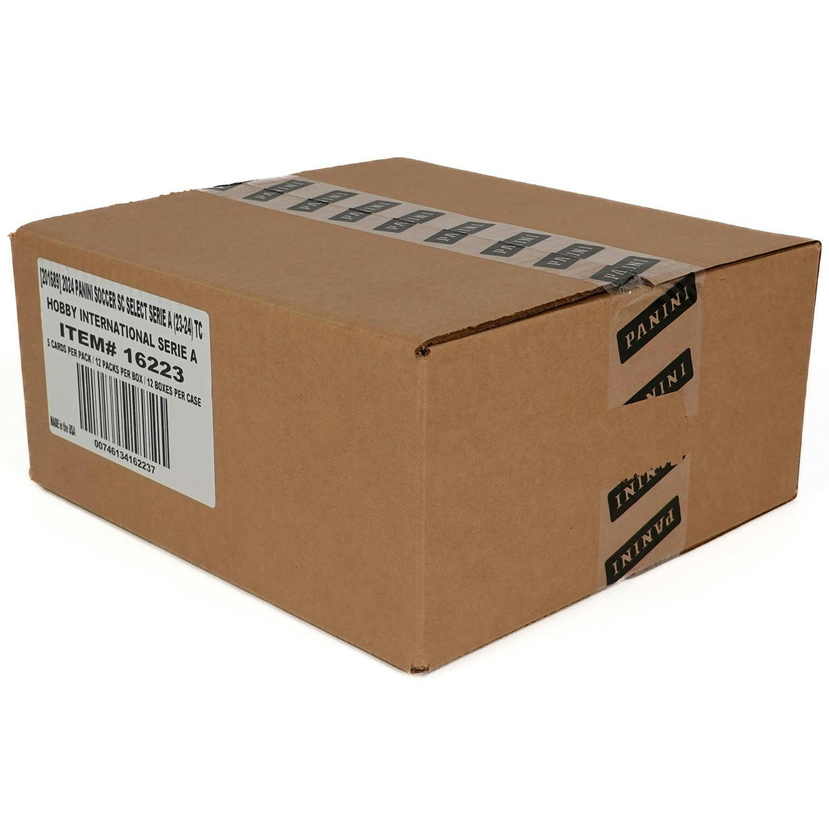 2023/24 Panini Select Serie A Soccer International Hobby 12-Box Case