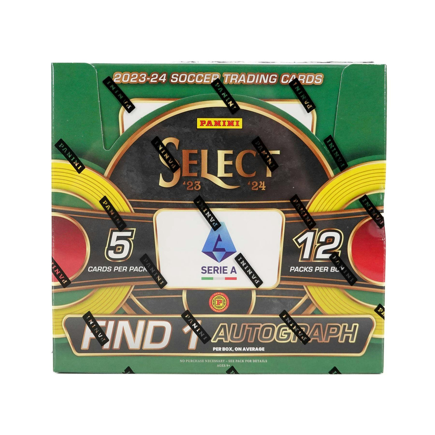 2023/24 Panini Select Serie A Soccer International Hobby 12-Box Case