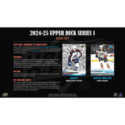 2024/25 Upper Deck Series 1 Hockey Hobby 12-Box Case
